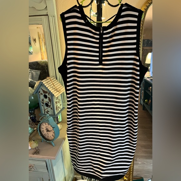 Lane Bryant Striped Sweater Dress Sz 26/28 - Picture 6 of 9